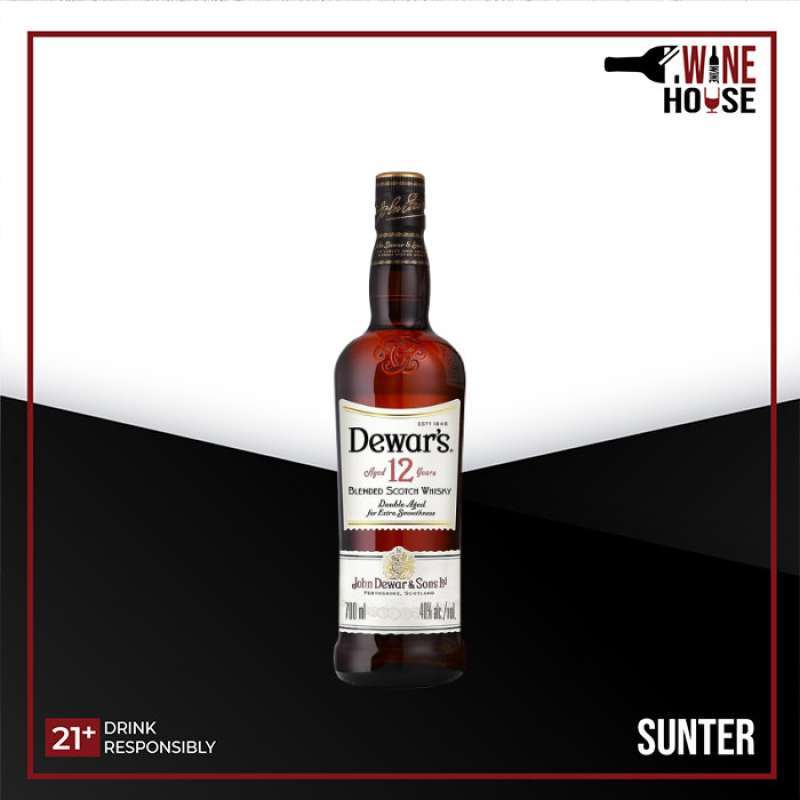 Jual Dewars 12 Years - Blended Scotch Whisky Di Seller Wine House ...