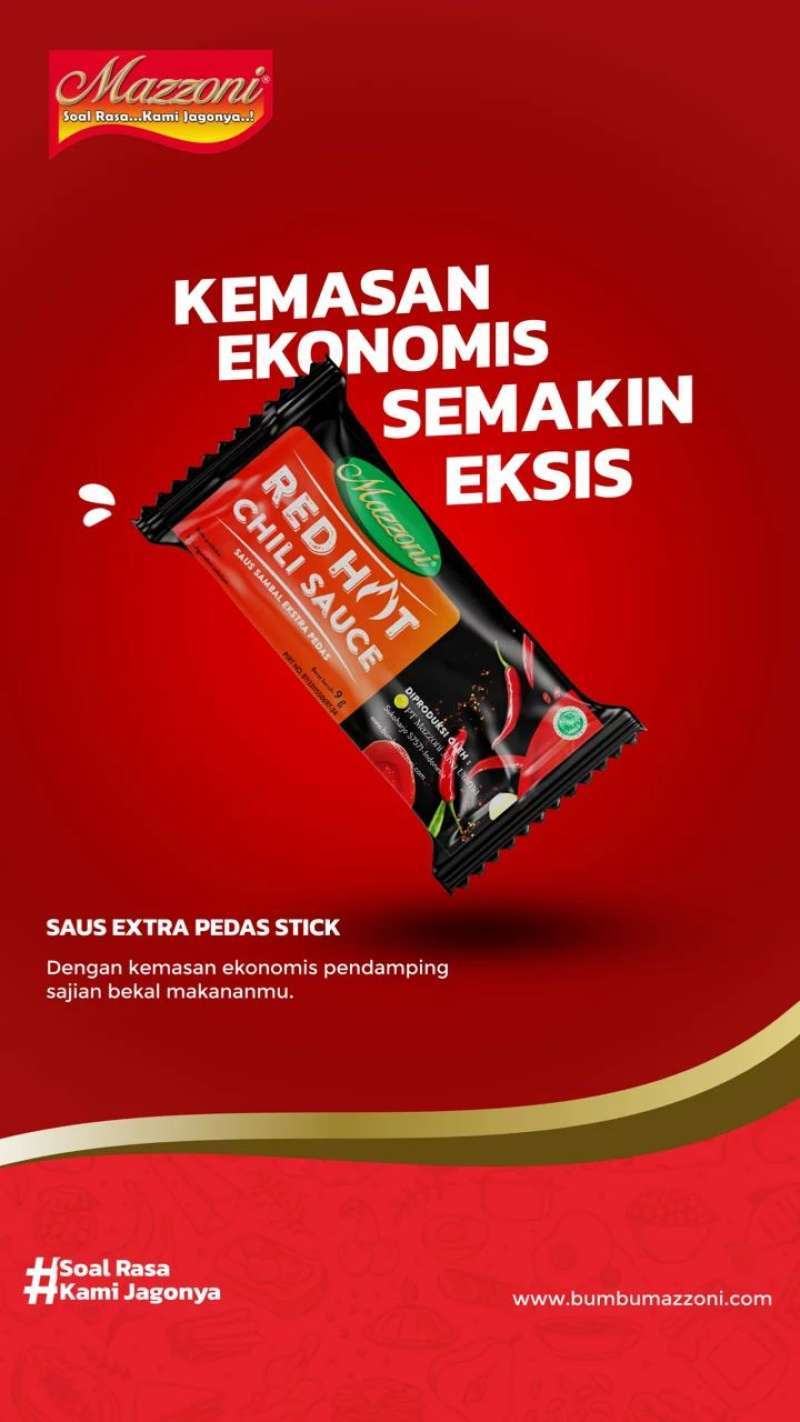 MAZONI SAUS SASHET