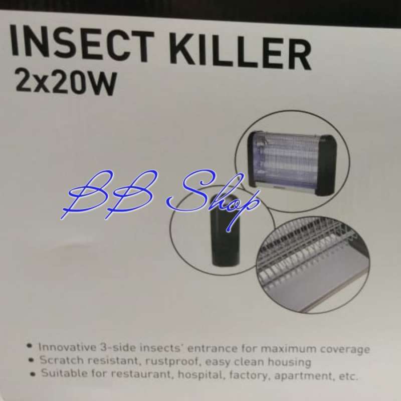 Promo Krisbow Insect Killer Perangkap Nyamuk 2x20 W Diskon 23% Di ...