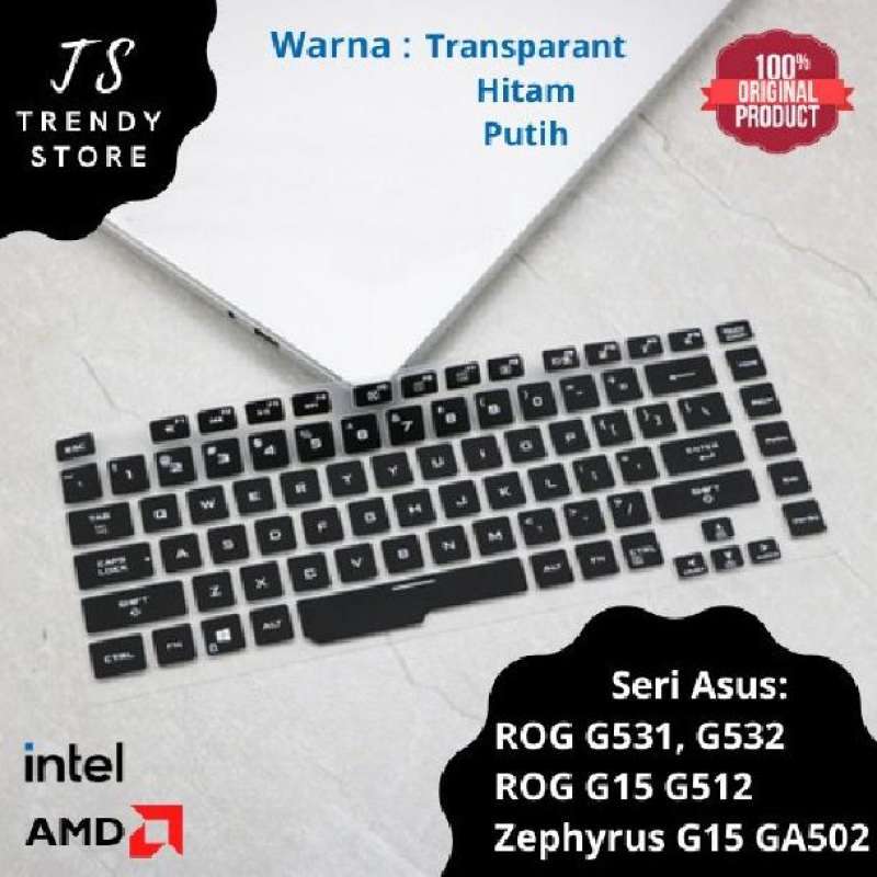 Jual Keyboard Protector Cover Asus Rog G15 G512 G531 G532, Zephyrus ...
