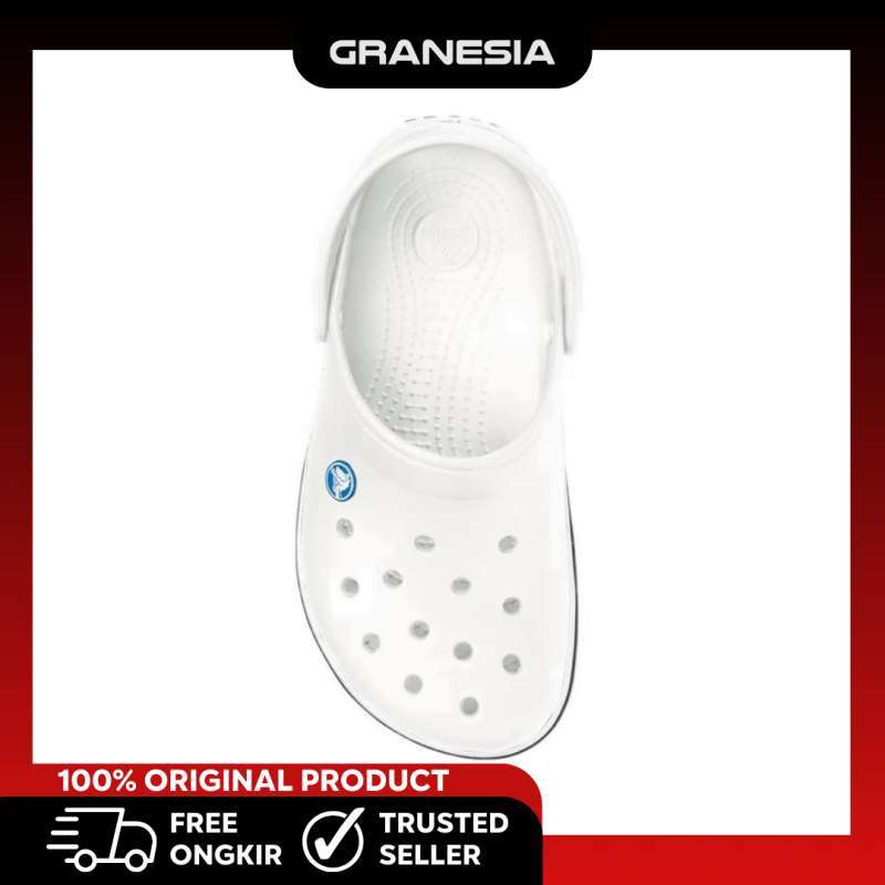 Crocs Crocband Unisex Clog 11016-100|Sepatu Sendal Wanita Pria