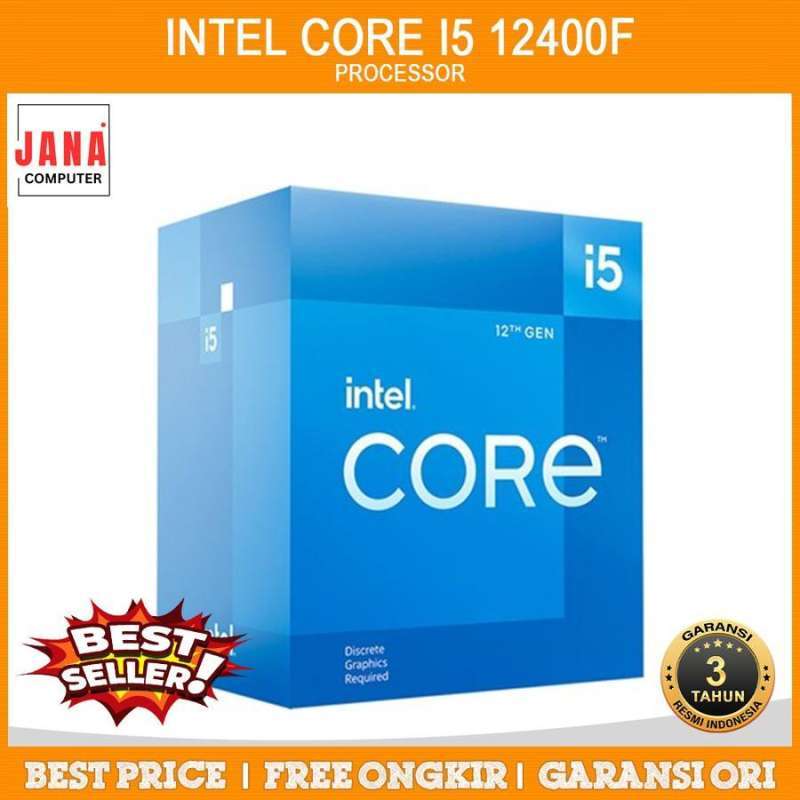 Jual Intel Core I5 12400f Box Di Seller Jana Computer - Batununggal ...