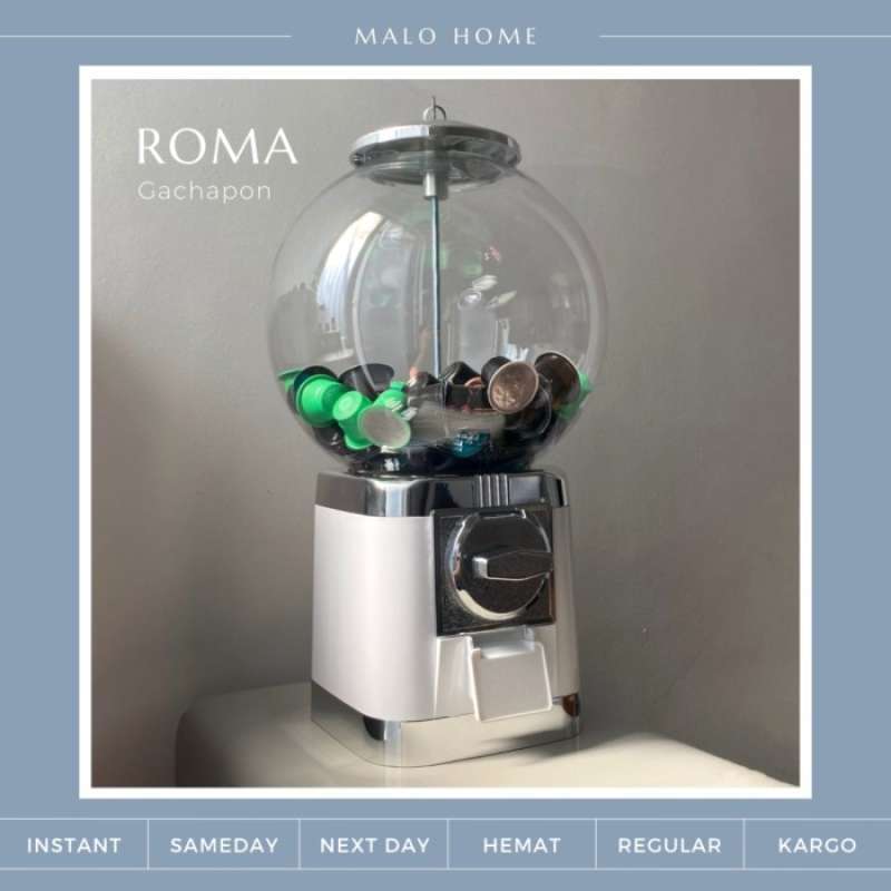 Promo Roma Gumball Machine Gashapon Gachapon Toys Organizer Capsule ...