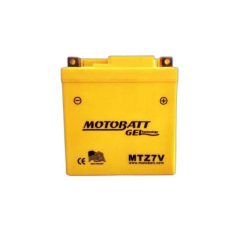 Promo Aki Motor Vespa Matic Sprint Primavera Lx125 150 Motobatt Mtz7v