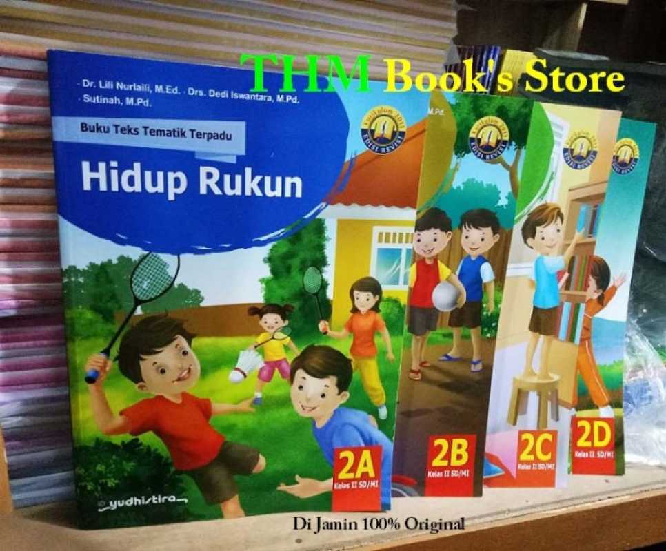 Promo Buku Teks Tematik Terpadu Sd/mi Kelas 2 2a 2b 2c 2d K13 Edisi ...