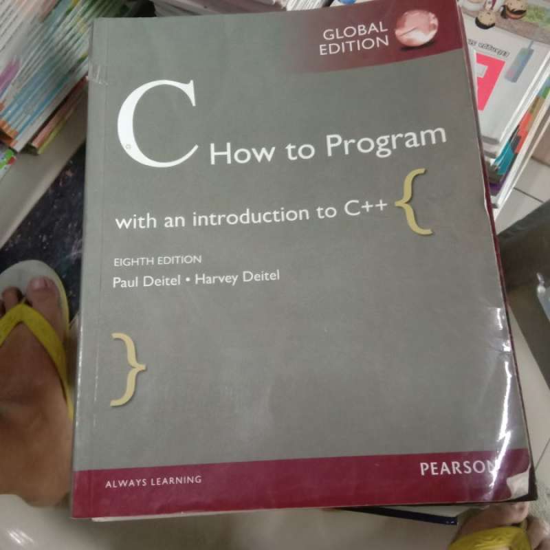 Jual Buku How Program With An Introduction To C++ Eigth Edition ...