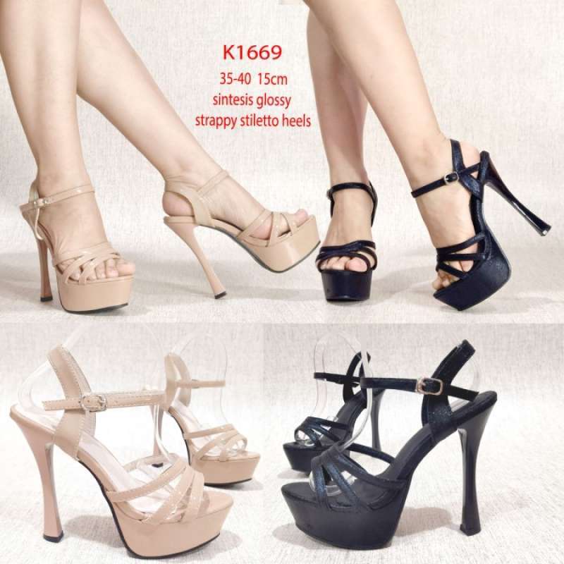 Jual Sepatu Heels 15cm Stiletto Tali 2warna Fashion Import Korea Ky1669 Di Seller The Body Store Tugu Selatan Kota Jakarta Utara Blibli