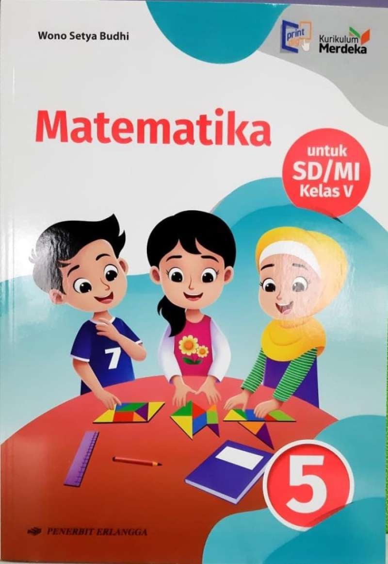 Jual Matematika Sd/mi Kelas 1 2 3 4 5 6 Penerbit Erlangga Kurikulum ...
