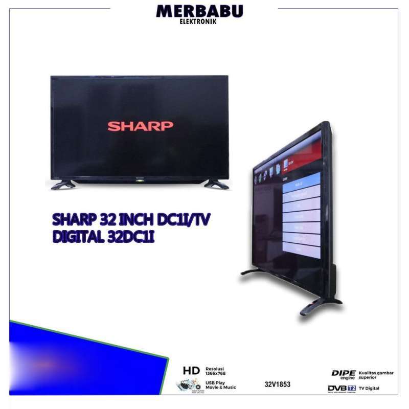 Jual Sharp Tv 32dc1i Full Digital Hd 32 Inch Di Seller Merbabu ...
