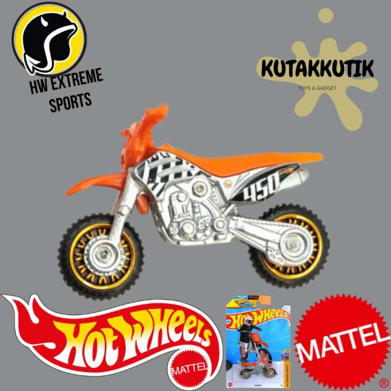 Extreme Hot Wheels Custom Hot Wheels Motor Trail Balap HW450F