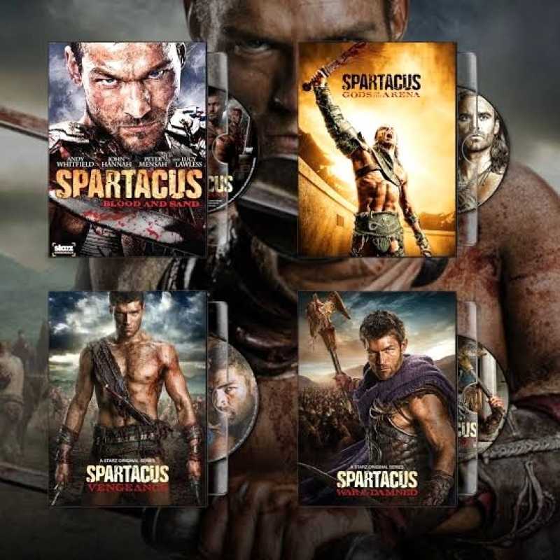 Jual Spartacus Complete Collection Season 14 Digibook Bluray Di Seller