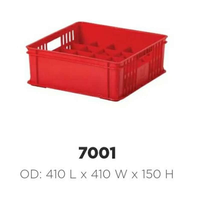 Promo Baru Rabbit Container Lubang Rak Gelas Piring Roda Keranjang ...