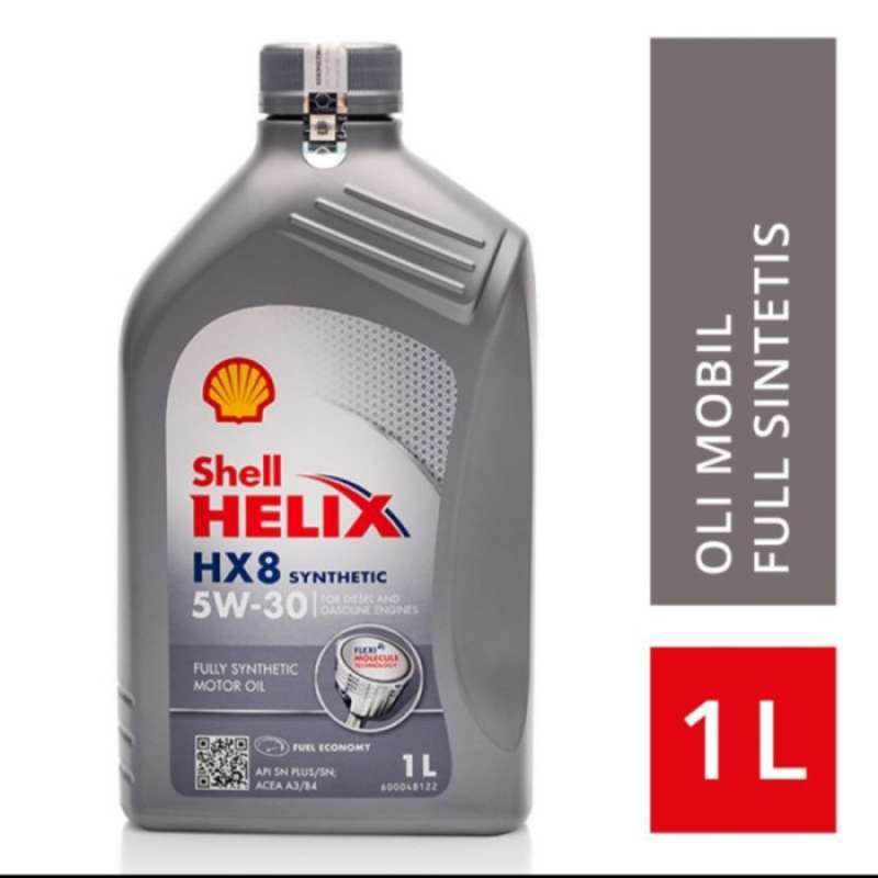 Jual Oli Mesin Shell Hx8 Sae 5w30 Api Sn Plus For Gasoline Dan Diesel ...