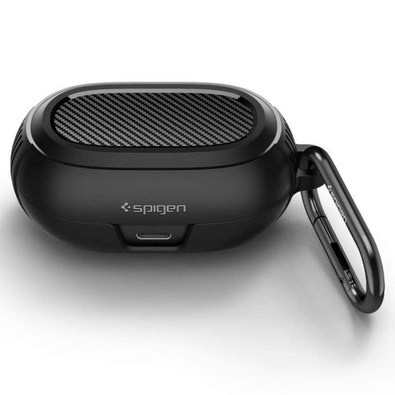 Case Jabra Elite 7 Pro/Active Spigen Rugged Armor TPU Carbon Casing