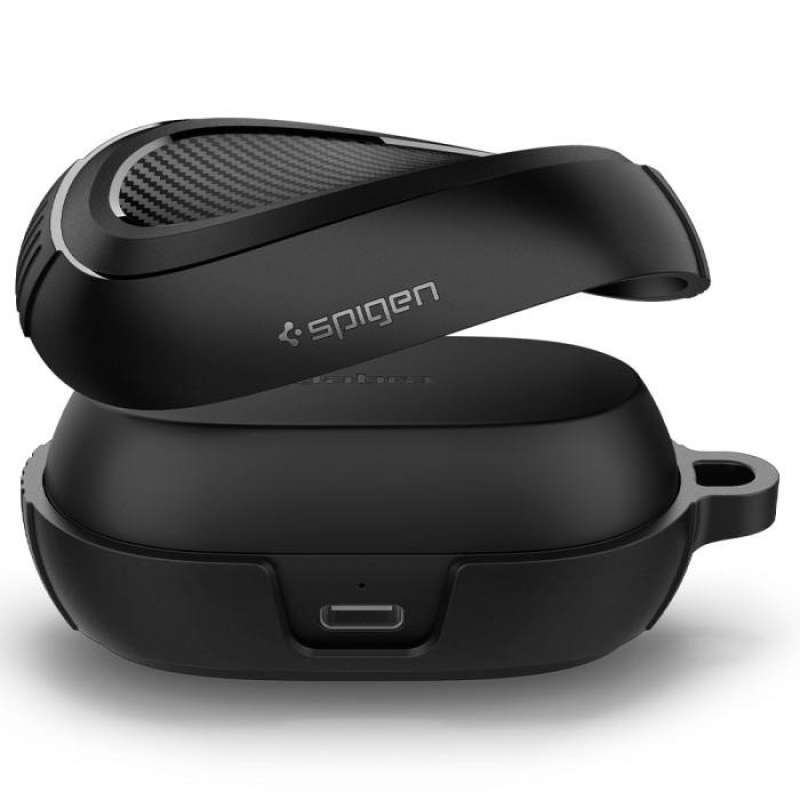 Case Jabra Elite 7 Pro/Active Spigen Rugged Armor TPU Carbon Casing