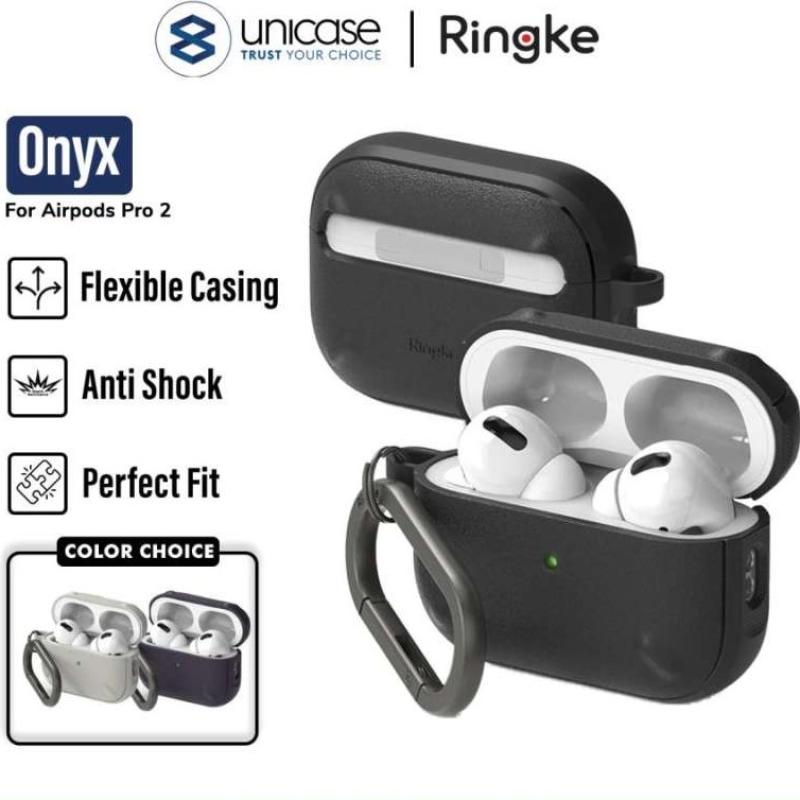 Case Airpods Pro 2 Ringke Onyx Rugged Softcase Cover Shockproof Casing