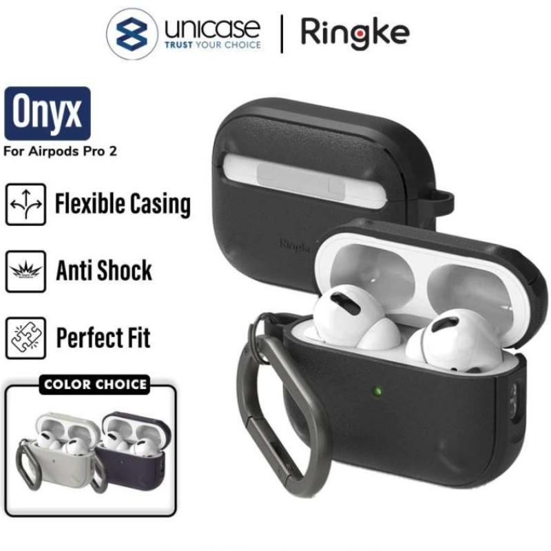 Case Airpods Pro 2 Ringke Onyx Rugged Softcase Cover Shockproof Casing
