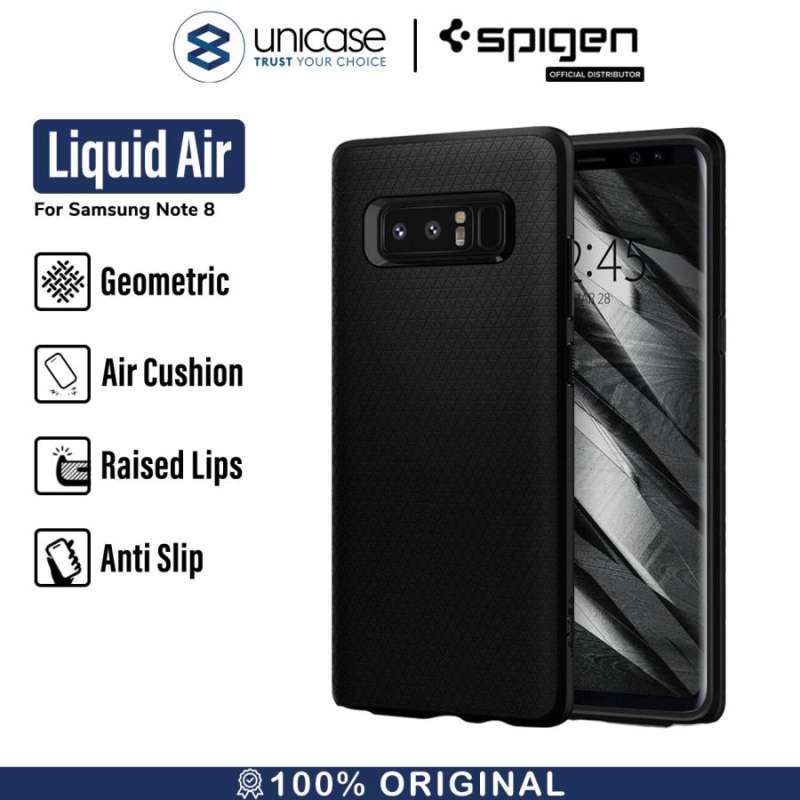 Case Galaxy Note 8 Spigen Liquid Air Softcase Matte Casing
