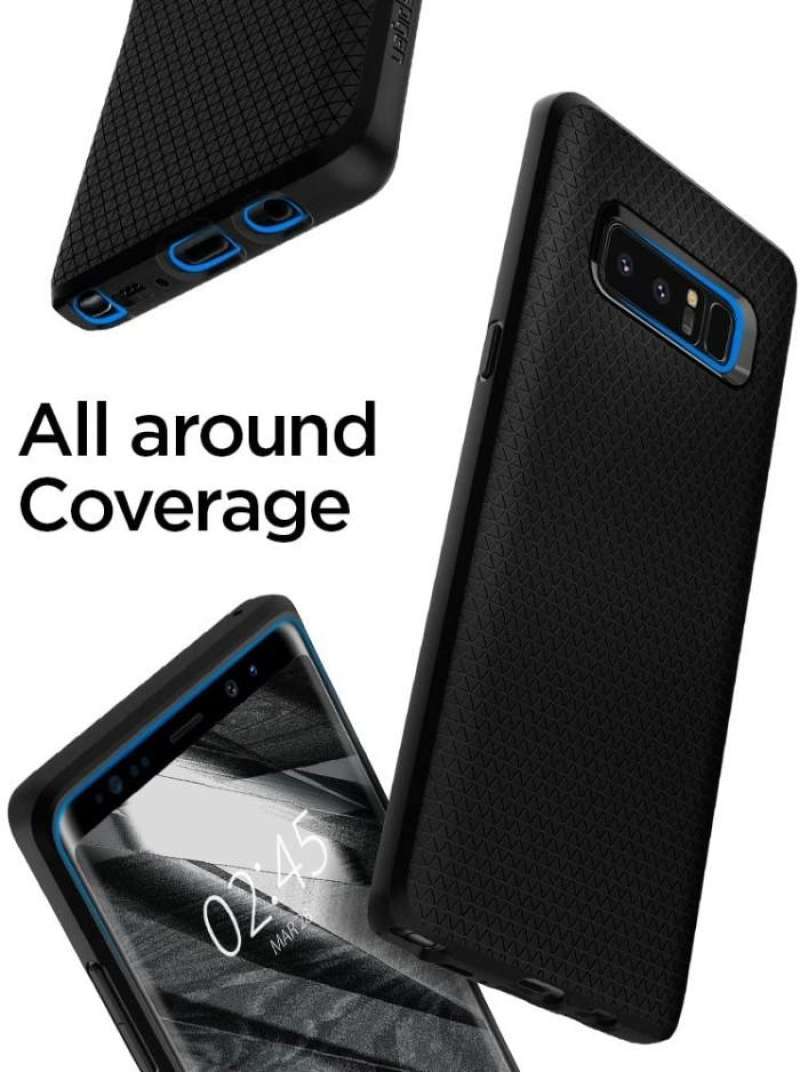 Case Galaxy Note 8 Spigen Liquid Air Softcase Matte Casing