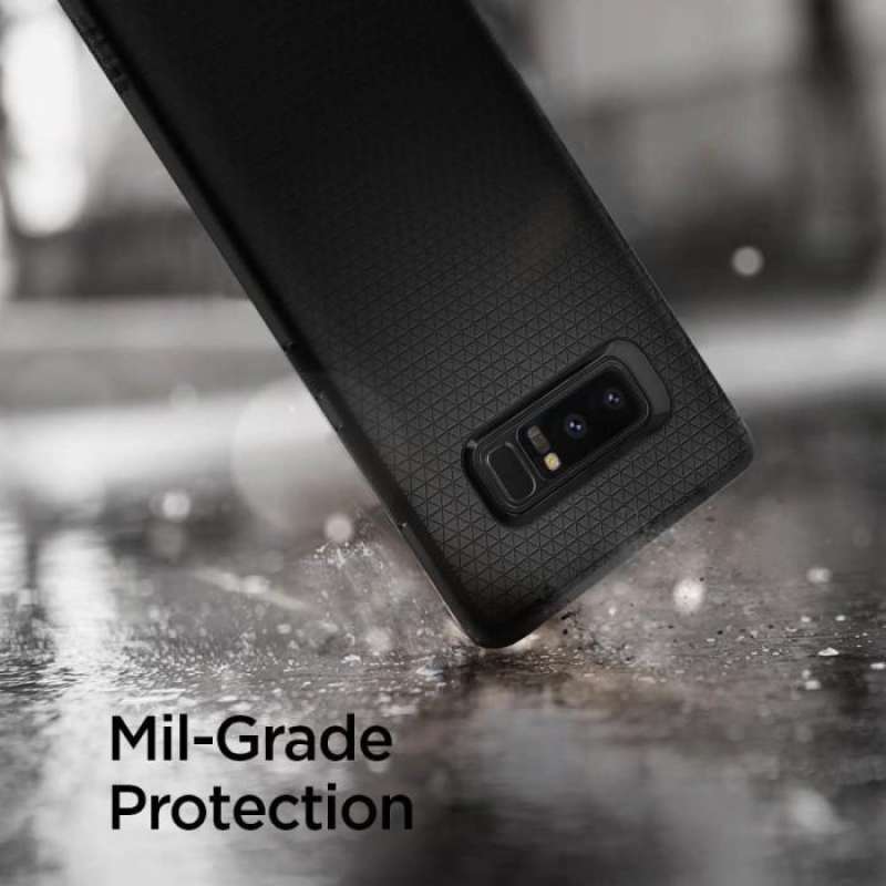 Case Galaxy Note 8 Spigen Liquid Air Softcase Matte Casing