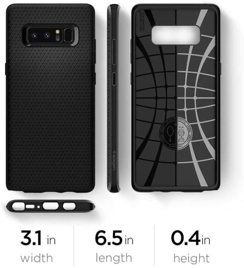 Case Galaxy Note 8 Spigen Liquid Air Softcase Matte Casing
