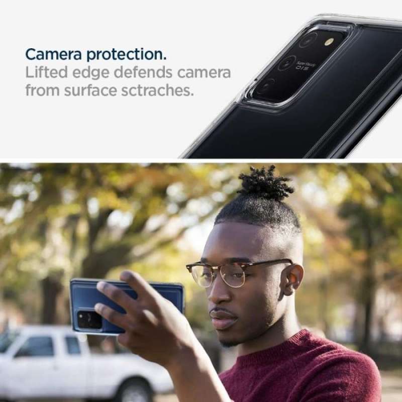 Case Galaxy S10 Plus / S10 Lite Spigen Clear Ultra Hybrid Anti Crack