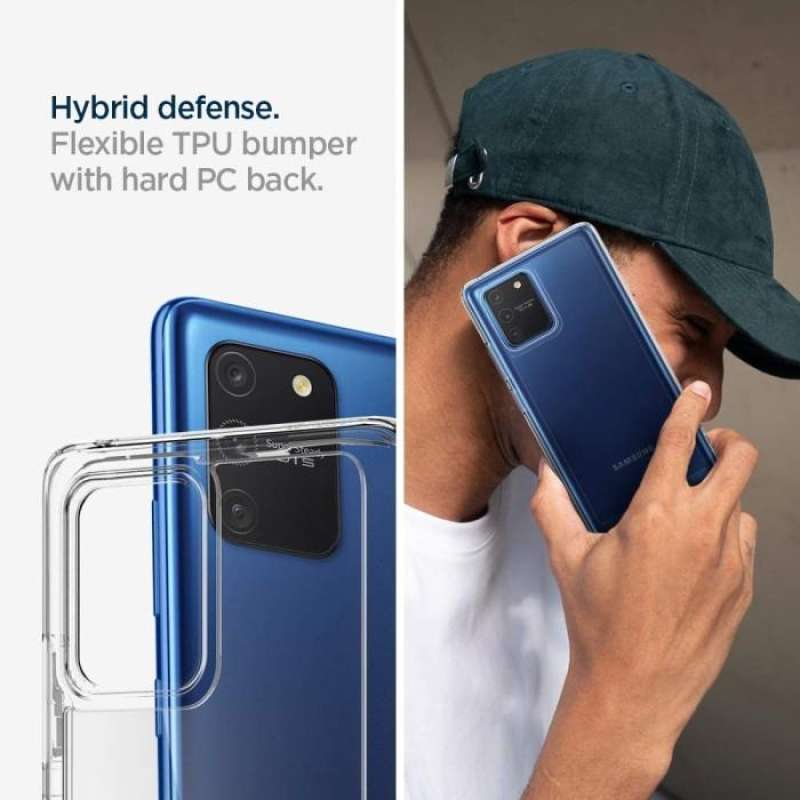 Case Galaxy S10 Plus / S10 Lite Spigen Clear Ultra Hybrid Anti Crack