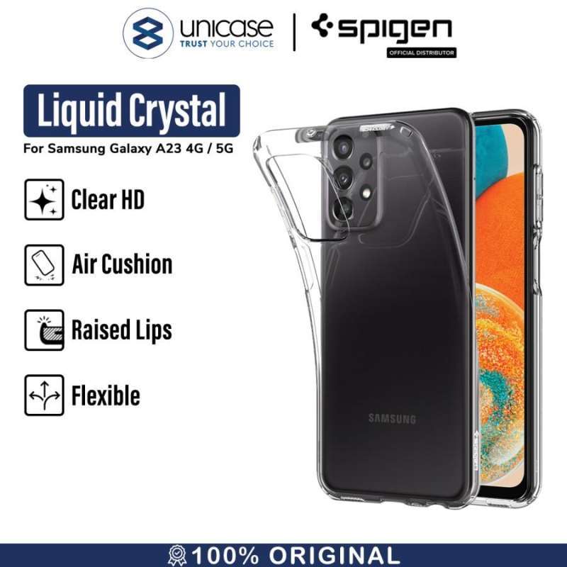 Case Samsung Galaxy A23 4G/5G Spigen Liquid Crystal Clear Slim Casing