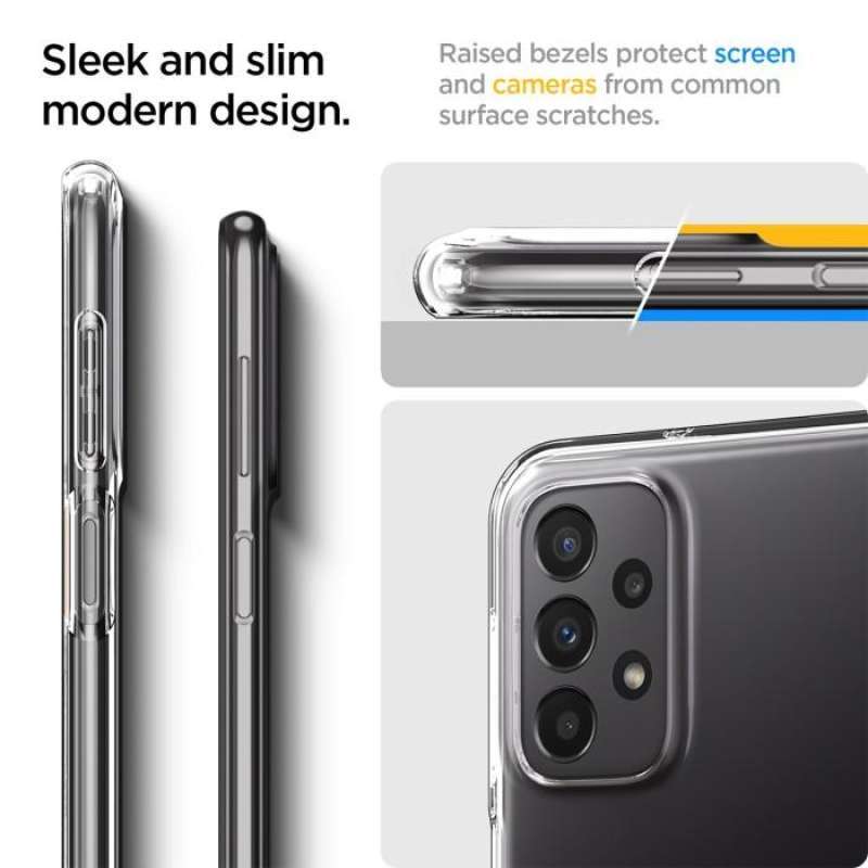 Case Samsung Galaxy A23 4G/5G Spigen Liquid Crystal Clear Slim Casing