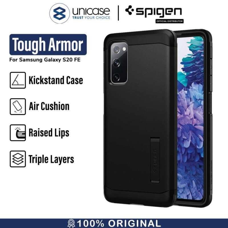 Case Samsung Galaxy S20 FE Spigen Tough Armor Anti Shockproof Casing