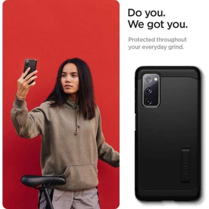 Case Samsung Galaxy S20 FE Spigen Tough Armor Anti Shockproof Casing