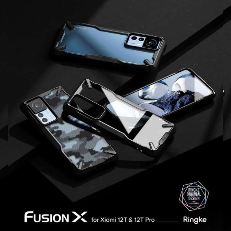 Case Xiaomi 12T / Pro Ringke Fusion X Hybrid Clear Anti Crack Casing