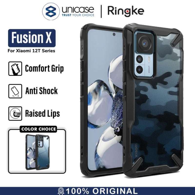 Case Xiaomi 12T / Pro Ringke Fusion X Hybrid Clear Anti Crack Casing