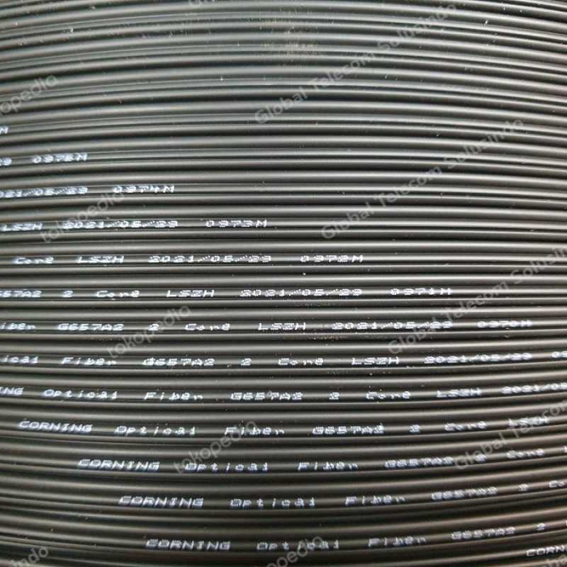 Jual Kabel Drop Core Optik / Dw Fo Ftth 2 Core Sm / Drop Wire ...
