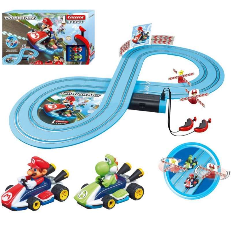 Jual Carrera First Race Mario Kart Miniature Race Track Pinwheels ...