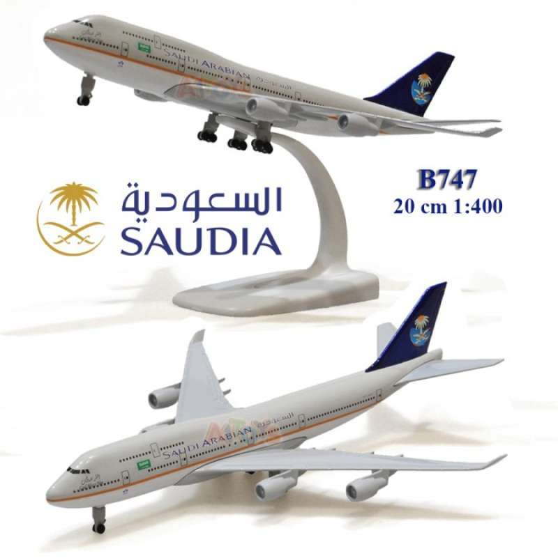 Jual Diecast Pesawat Saudia Boeing B747 20 Cm 1 400 Di Seller Sunshop Cengkareng Timur Kota Jakarta Barat Blibli