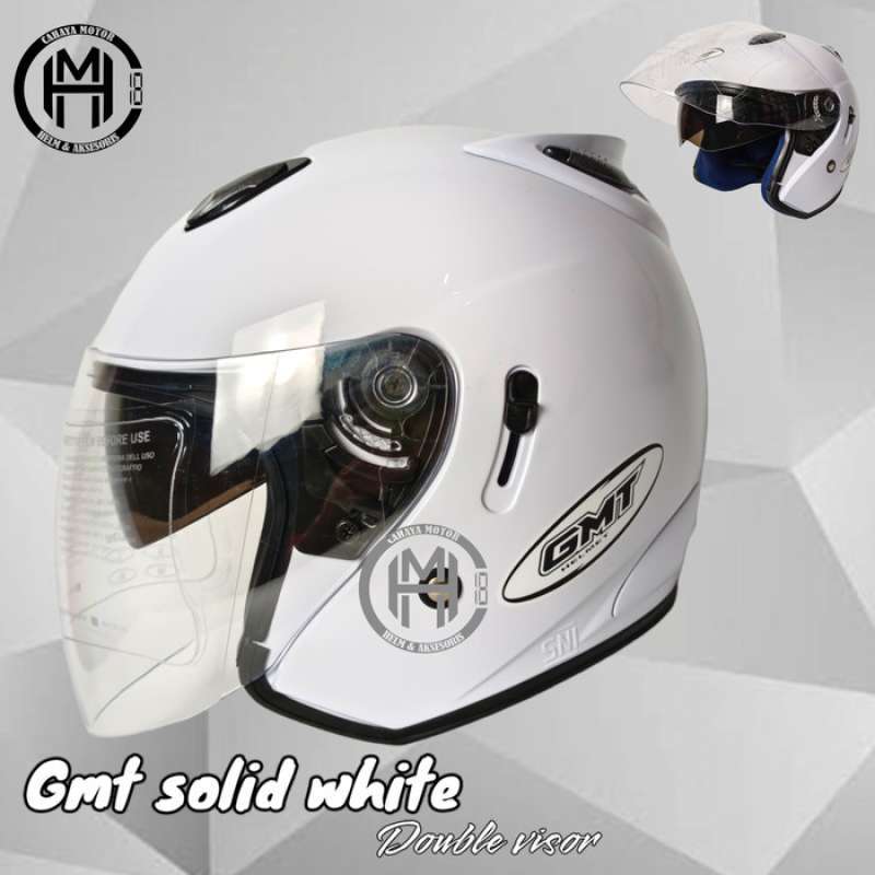 Jual Helm Half Face Double Visormodel Ink Centromerk Gmtsni Murah
