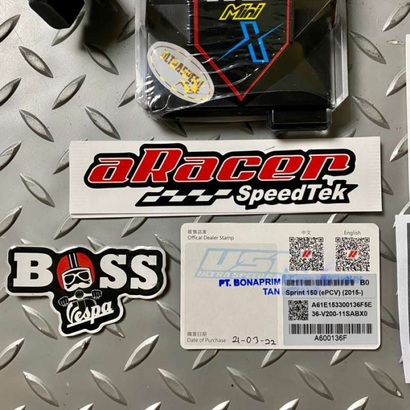 Jual Ecu Racing Aracer Speedtek Rc Mini X + Koil Vespa Sprint Prima 3v ...