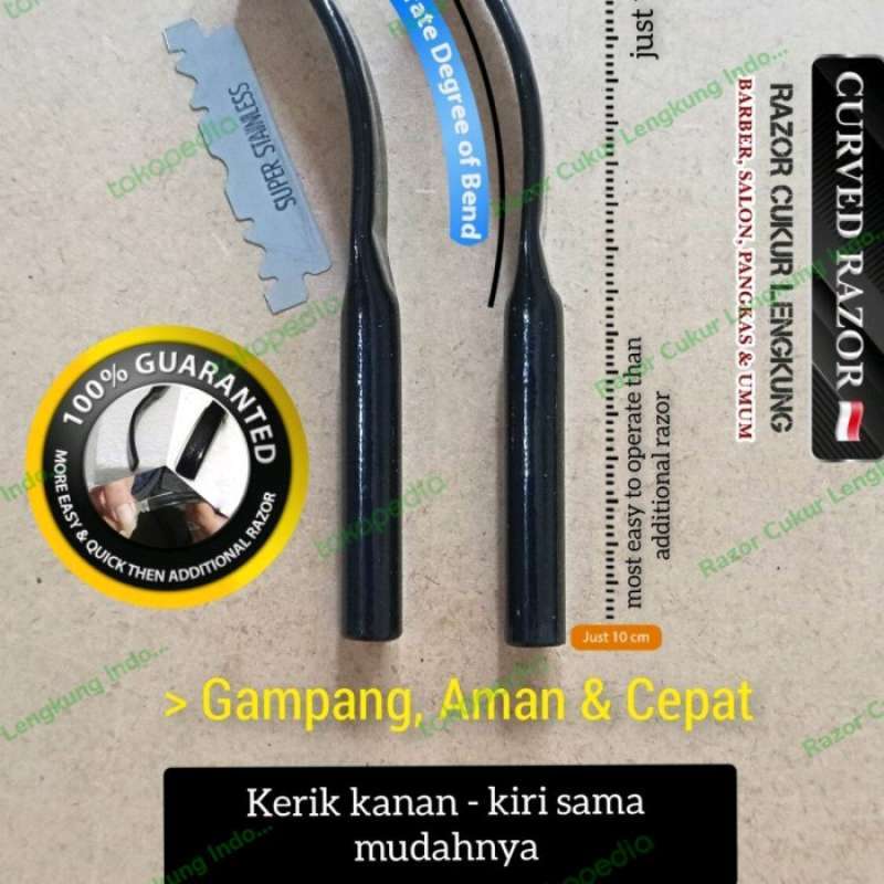 Pisau Rambut Razor Jual Pisau Cukur Lengkung Untuk Barber Pemula || Razor Di Seller ...