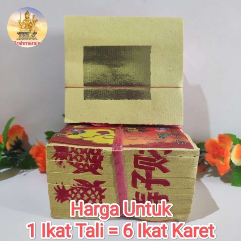 Jual Kertas Sembahyang Kertas Perak Besar Gin Coa 1 Bal Di Seller ...