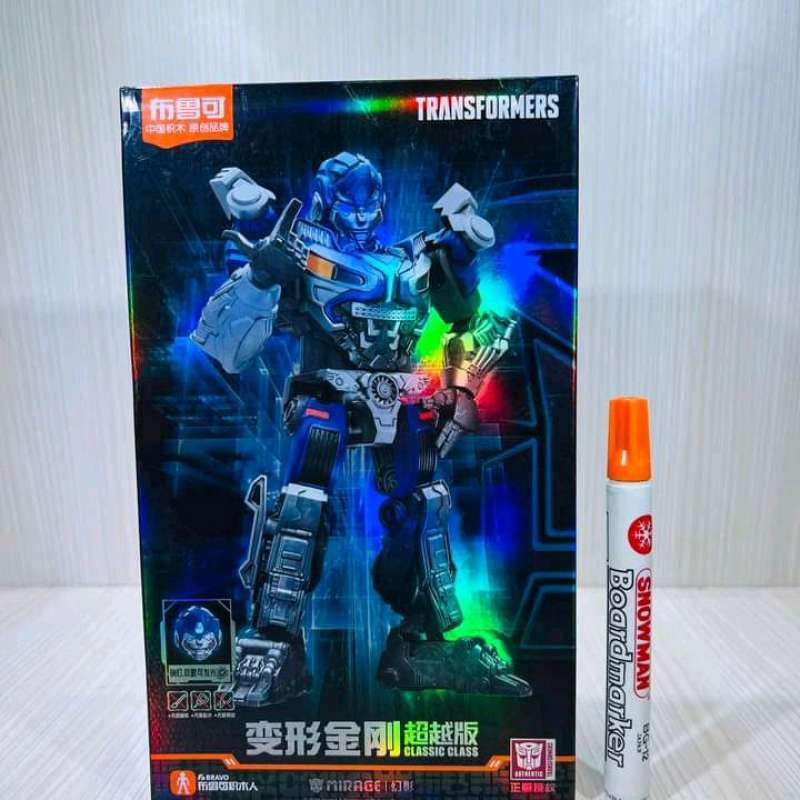 Jual Mainan Transformer Mirage Blokee Buluke Transformers Decepticon ...