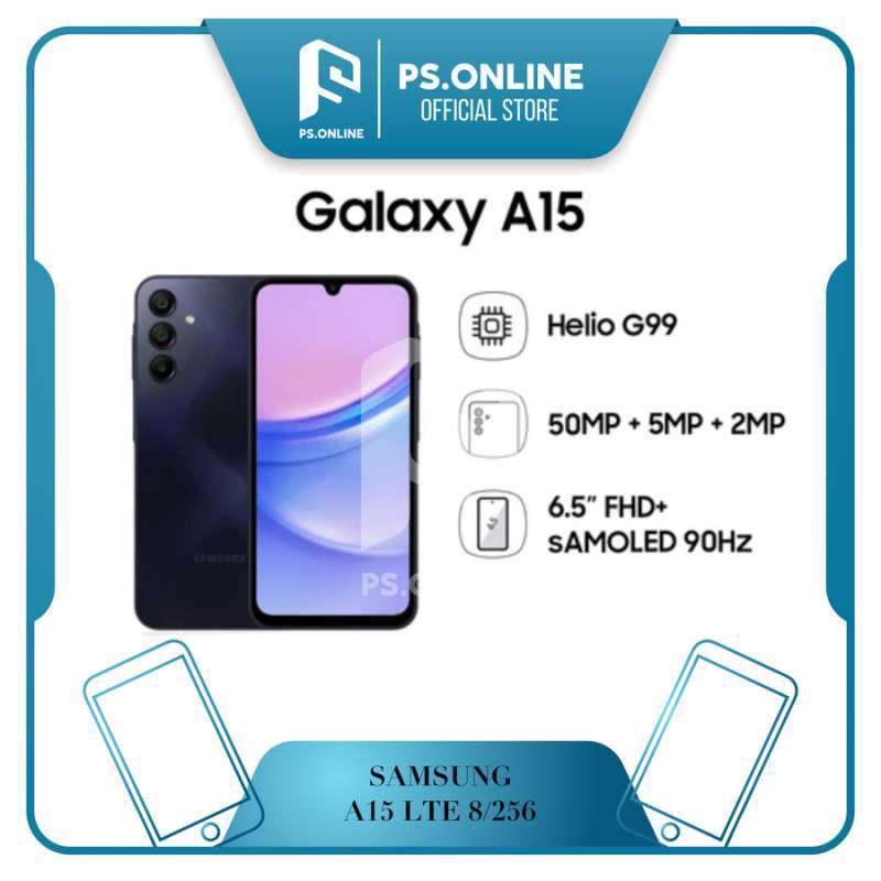 Jual Samsung Galaxy A15 Lte 8/256gb Garansi Resmi - Blue Di Seller Ps ...