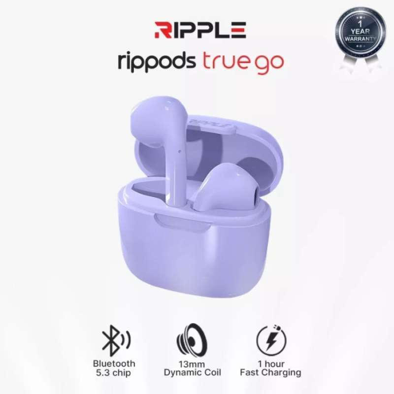 Promo Headset Bluetooth Ripple | Tws Rippods True Go Wireless Earphone ...