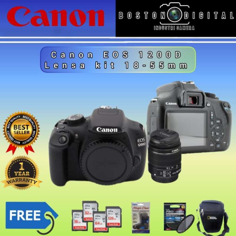 Promo Canon Eos 1200d Kit 18-55mm / Canon 1200d Kit 18-55mm Diskon 23% ...