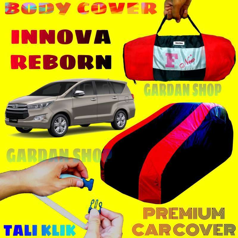 Promo Body Cover Innova Reborn Sarung Merah Penutup Pelindung Bodi