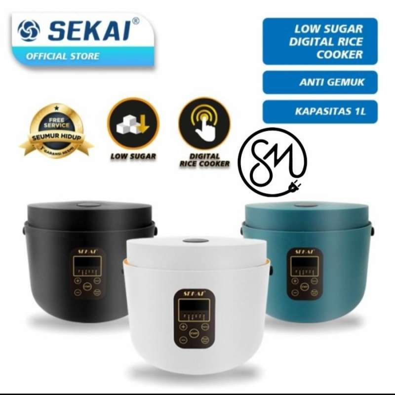 Jual Magic Com Sekai Cwm-720 Ls Magic Digital Rice Cooker Low Carbo ...