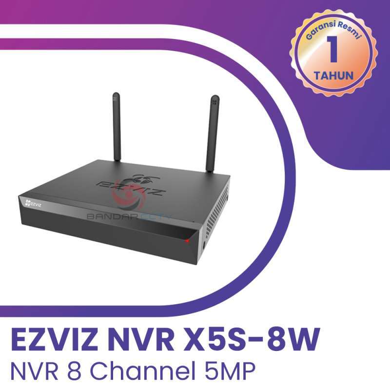 EZVIZ X5S-8W NVR Channel 5MP