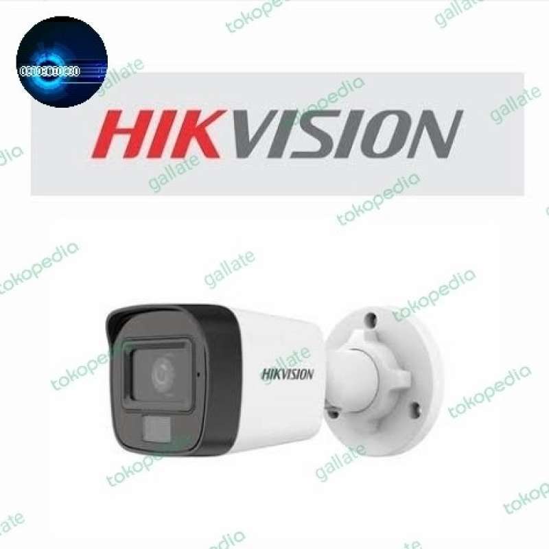 Promo Cctv Outdoor 5mp Colorvu 2ce16kot-exlpf Dual Light Berwarna ...
