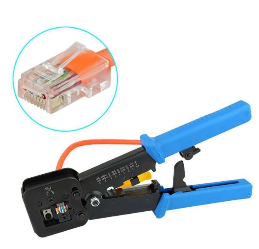 Promo Crimping Tool Rj45 | Tang Crimping Kabel Rj45 Anti Gagal Cat 5e ...