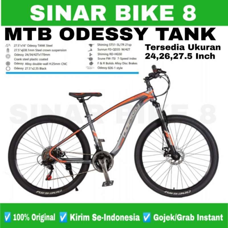 Mtb odessy 27.5 clearance